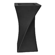 Vaso Design - 55 x 55 x H100 cm – Black